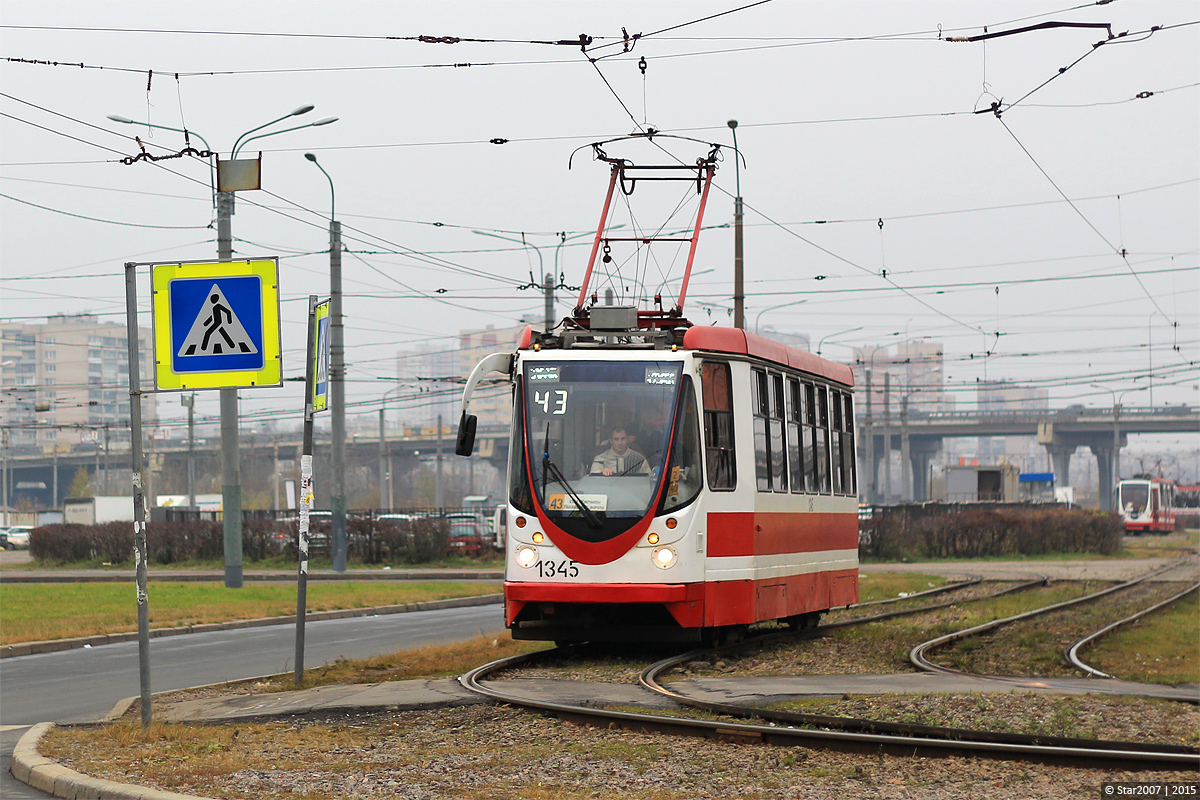 Санкт-Петербург, 71-134А (ЛМ-99АВН) № 1345