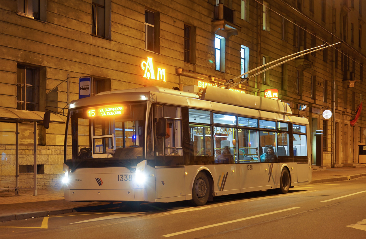 Санкт-Петербург, Тролза-5265.00 «Мегаполис» № 1338