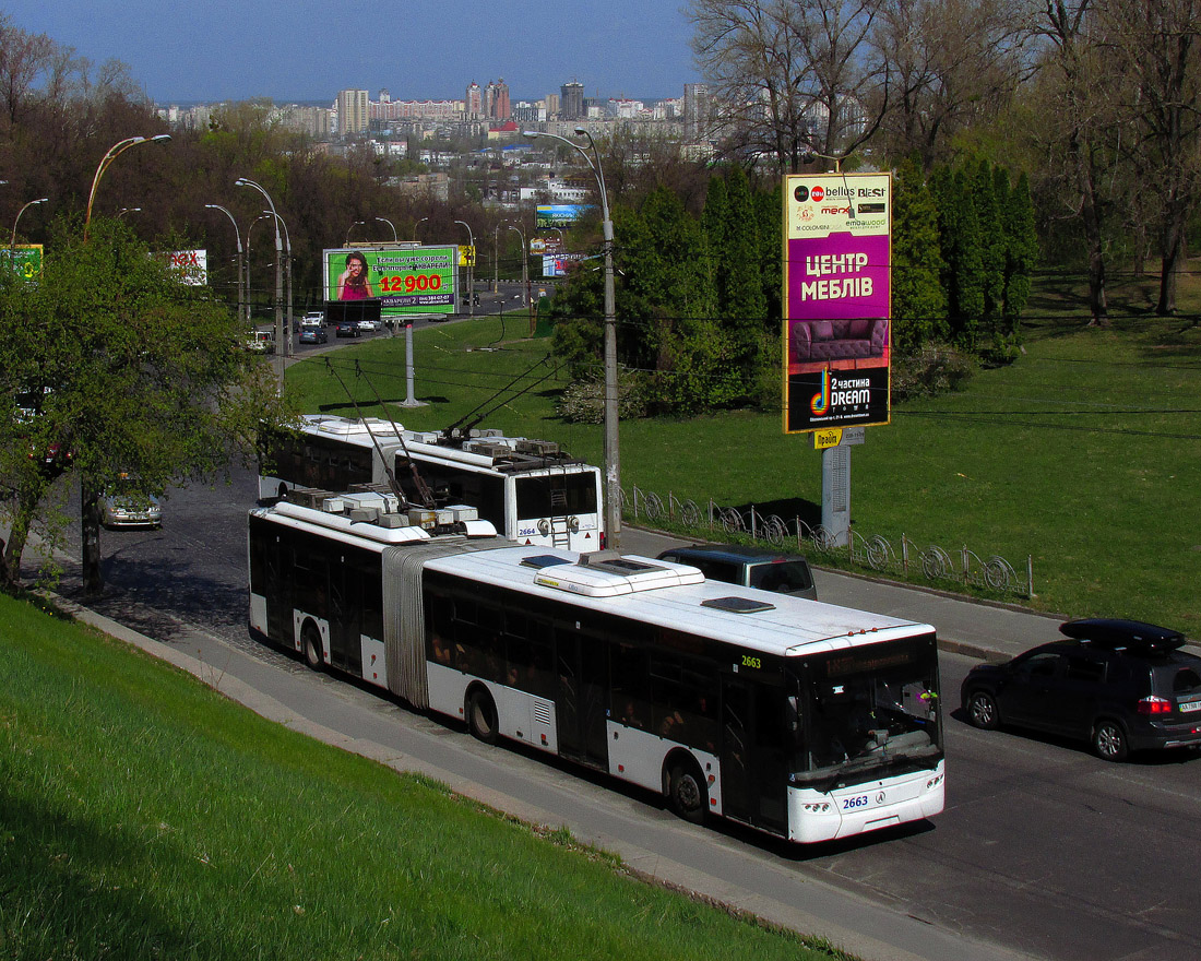 Киев, ЛАЗ E301D1 № 2663
