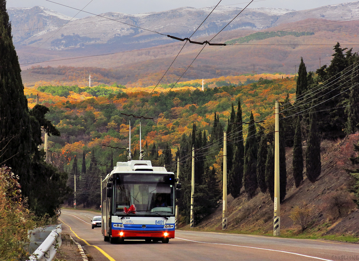 Крымский троллейбус, Богдан Т70115 № 8401
