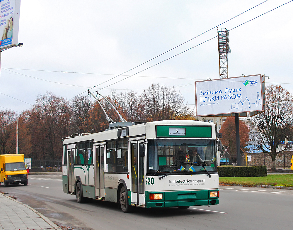 Луцк, MPK/Jelcz M121M EKO-BUS № 220