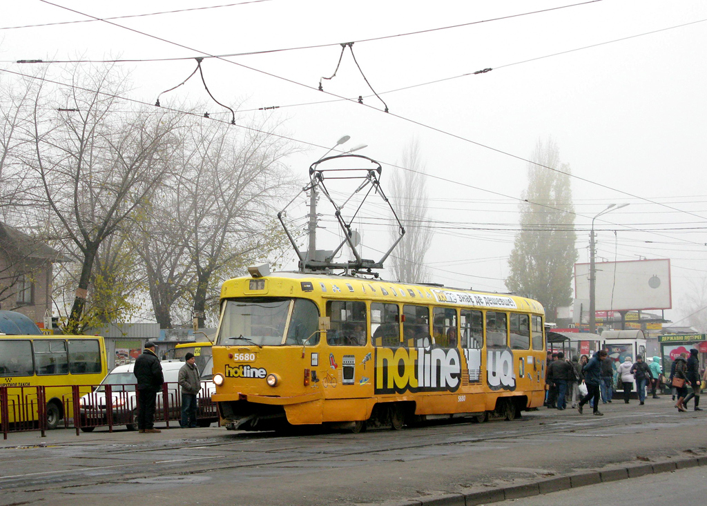 Киев, Tatra T3SU № 5680