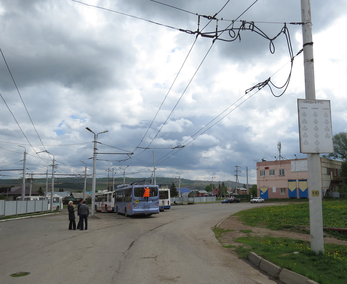 Альметьевск — Троллейбусные линии и инфраструктура