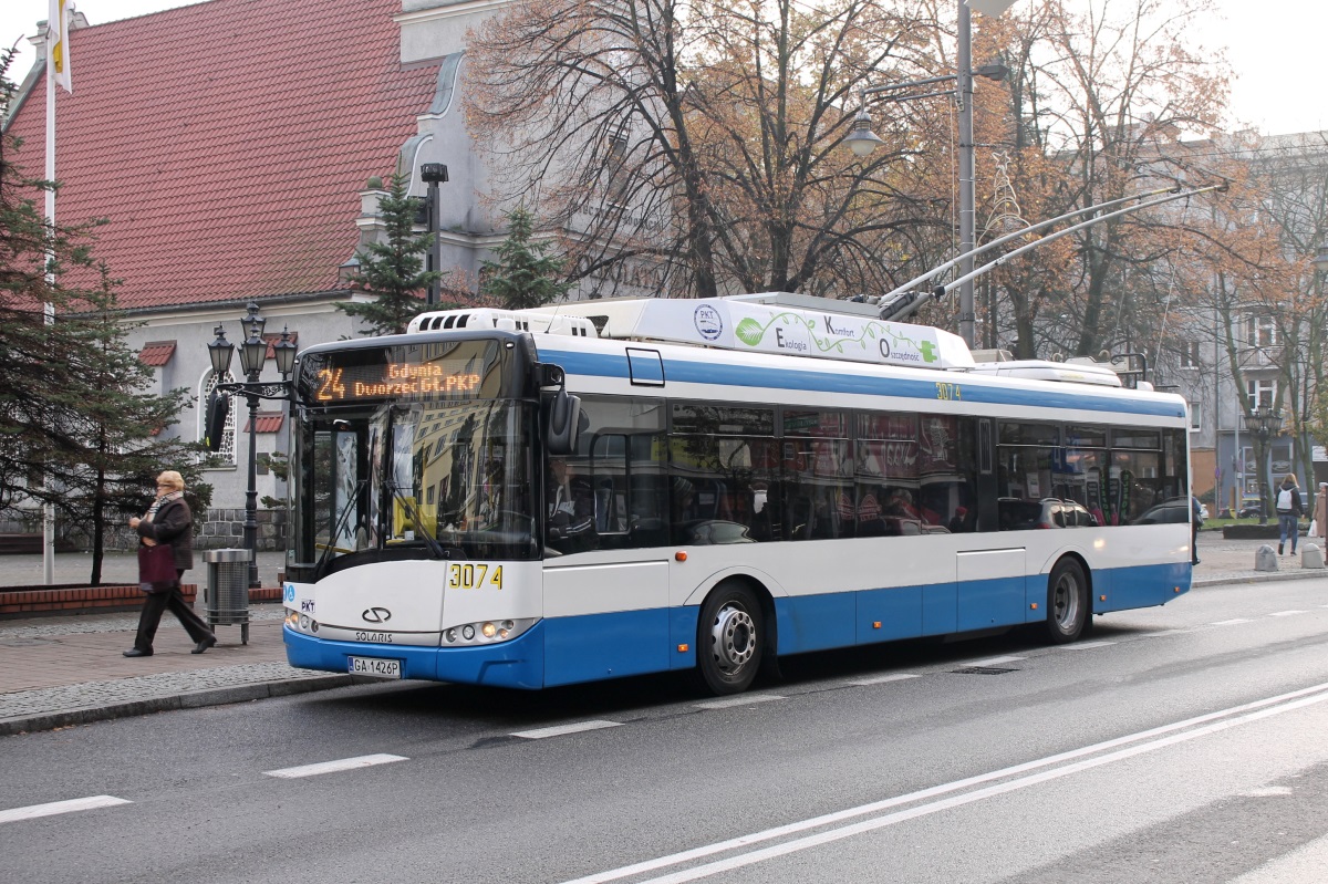 Гдыня, Solaris Trollino III 12 M № 3074