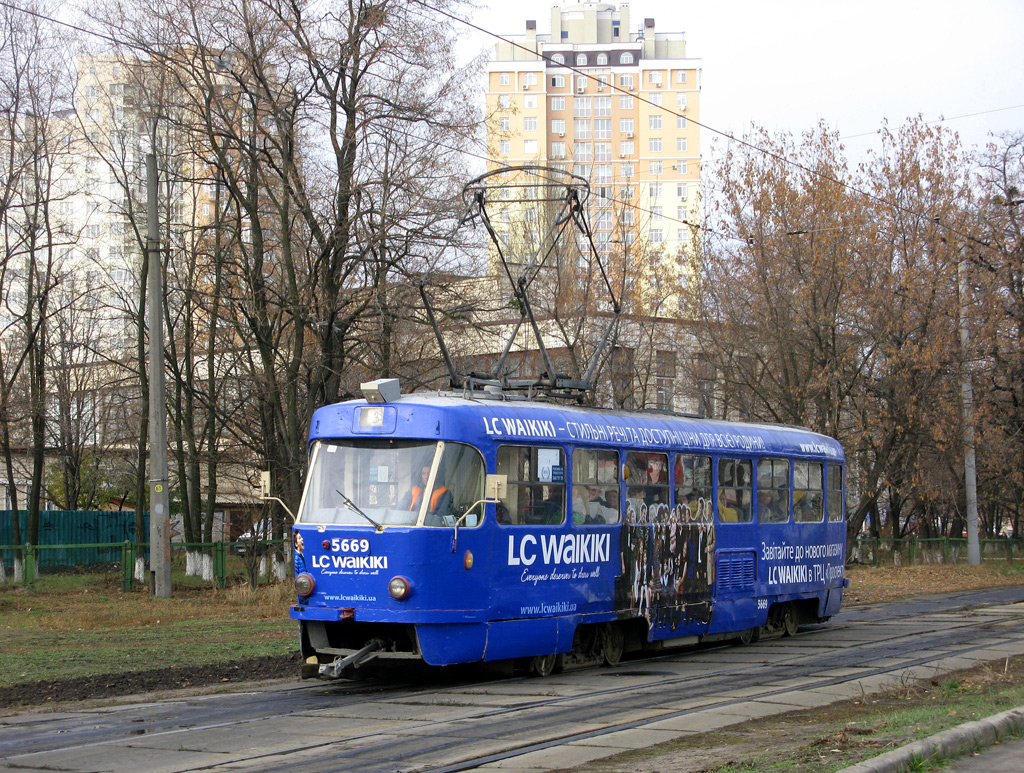 Киев, Tatra T3SU № 5669