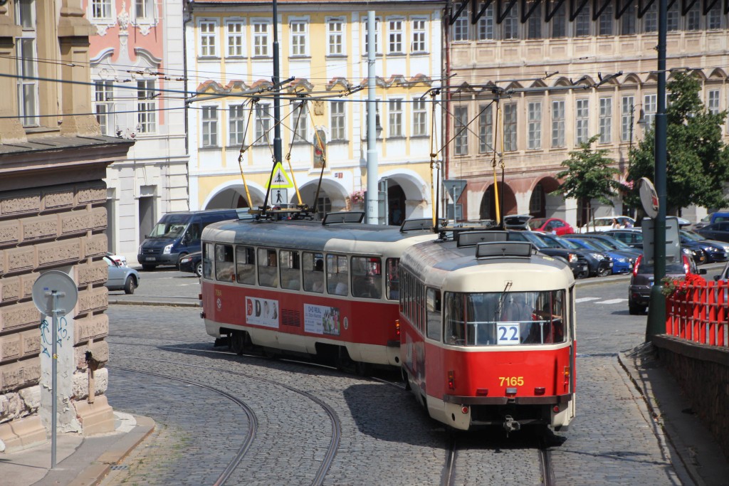 Прага, Tatra T3SUCS № 7165