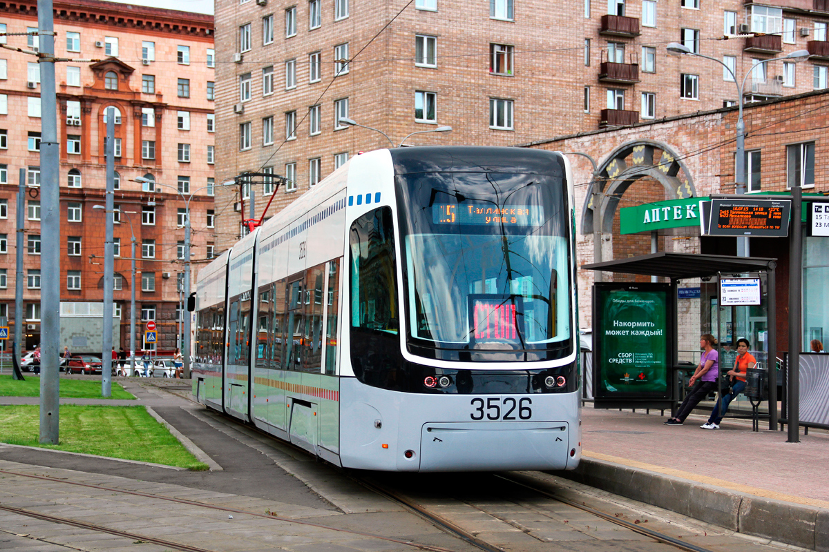 Москва, 71-414 (Pesa Fokstrot) № 3526