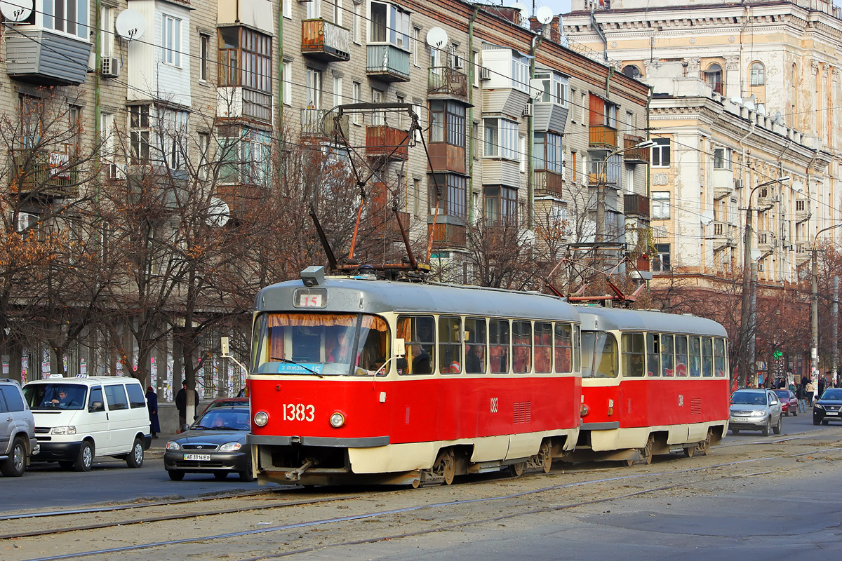Днепр, Tatra T3R.P № 1383