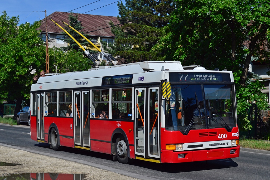 Будапешт, Ikarus 411T № 400