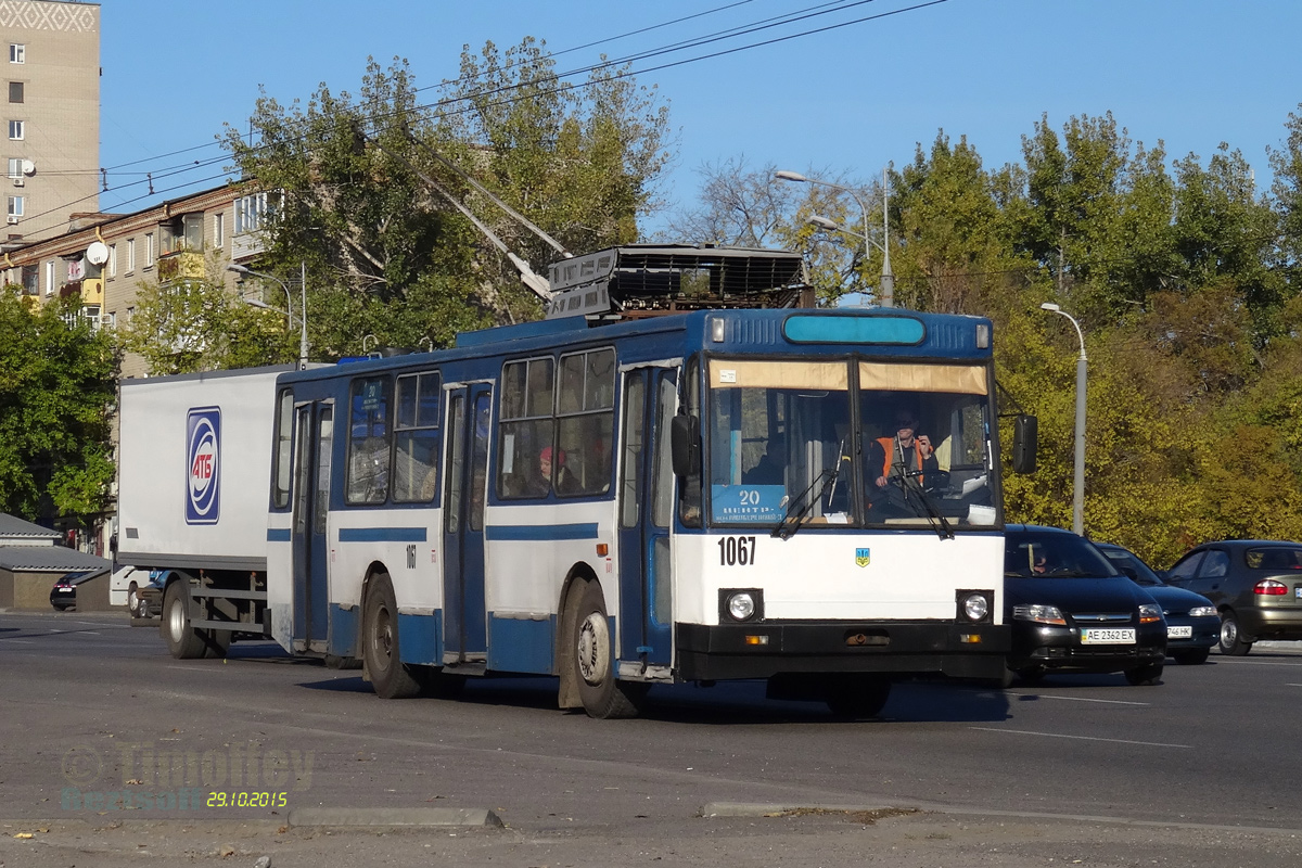 Днепр, ЮМЗ Т1Р (Т2П) № 1067