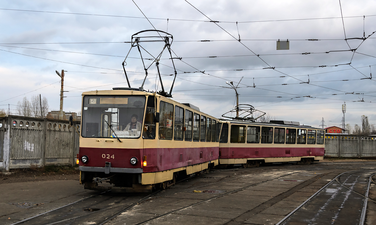 Kiev, Tatra T6B5SU Nr. 024