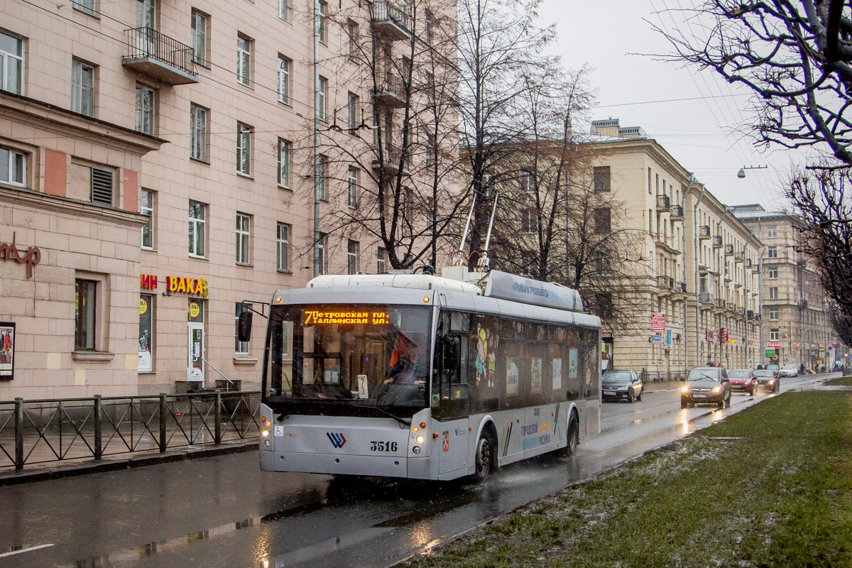 Санкт-Петербург, Тролза-5265.00 «Мегаполис» № 3516