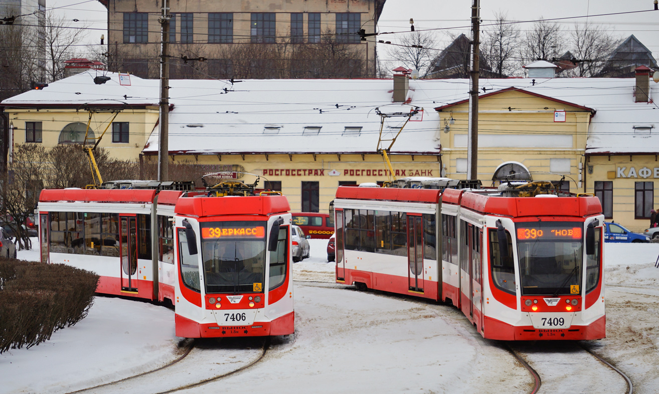 Санкт-Петербург, 71-631-02 № 7409; Санкт-Петербург, 71-631-02 № 7406