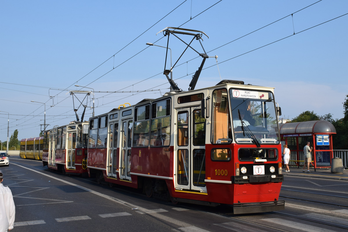 Warsaw, Konstal 105Na № 1000