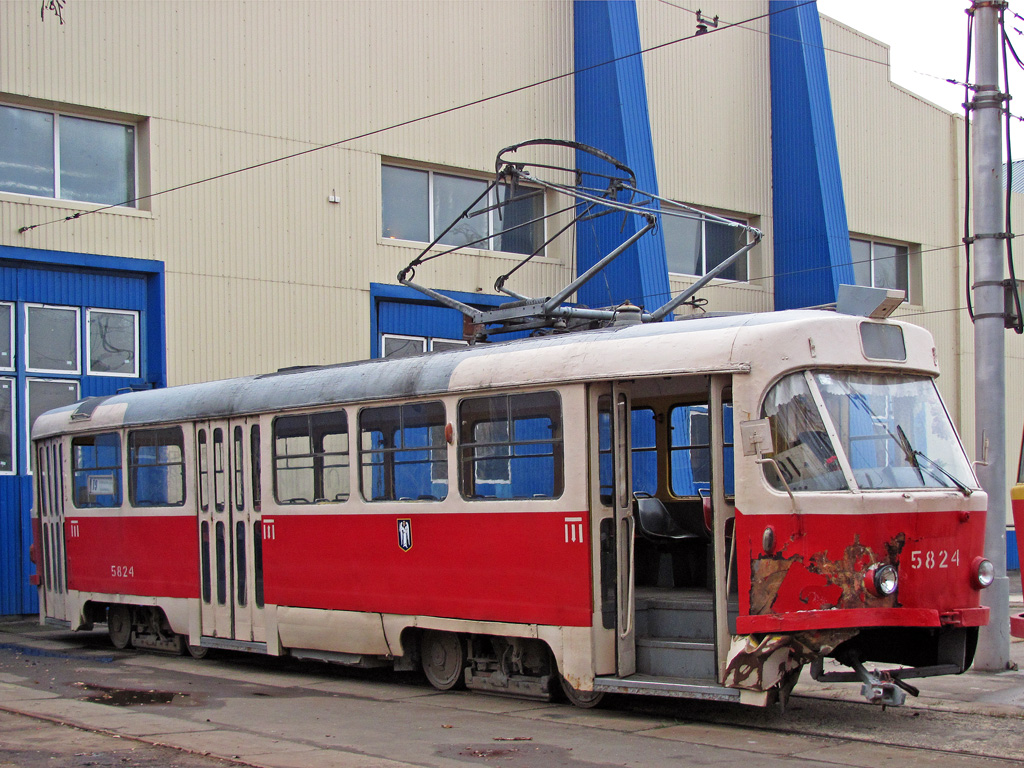 Киев, Tatra T3SU № 5824