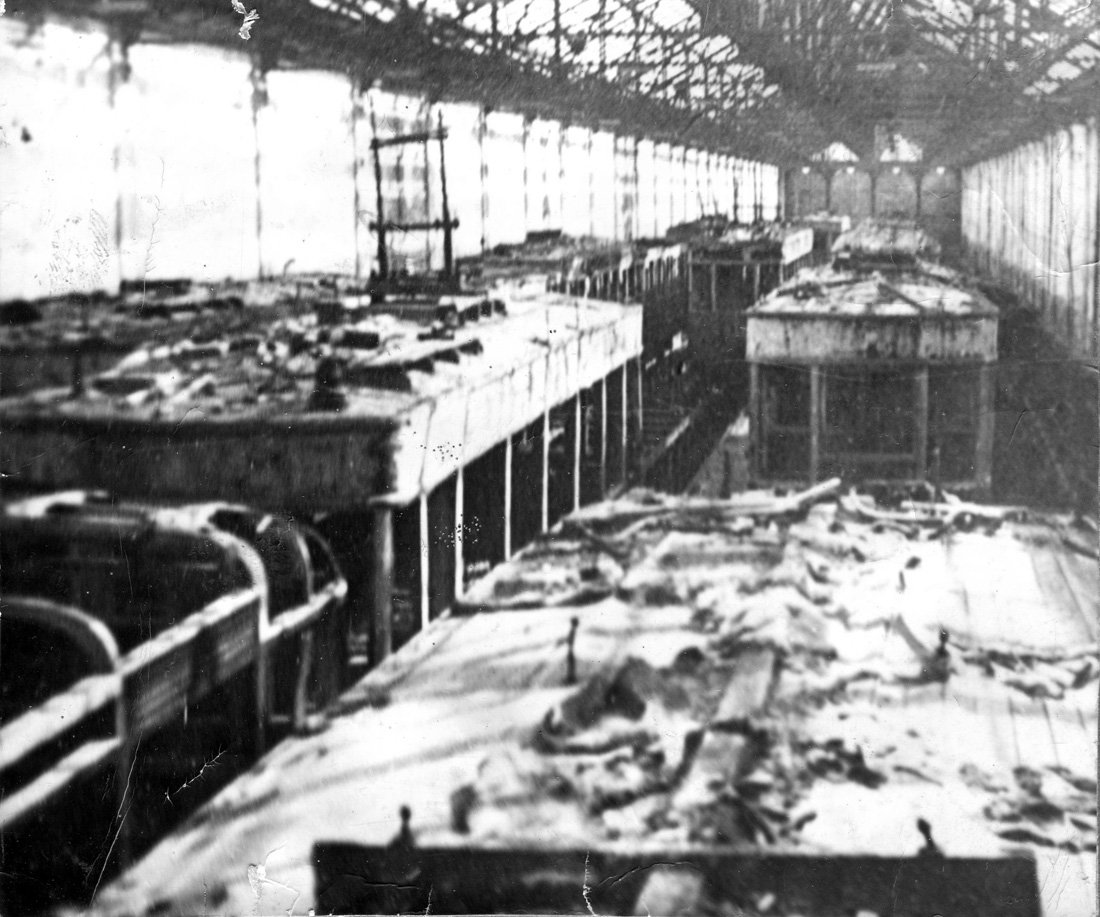 Odesa — Old Photos: Tramway; Odesa — Tramway Depot #2