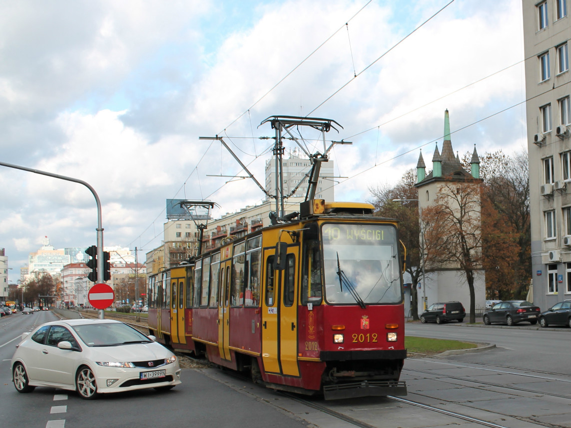 Варшава, Konstal 105N2k № 2012