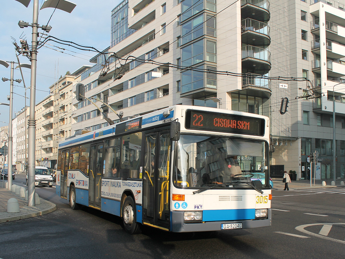 Гдыня, Mercedes-Benz O405N2E № 3015