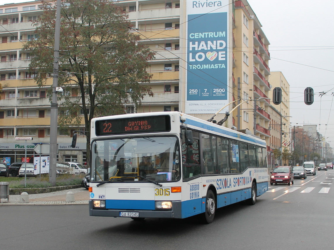Гдыня, Mercedes-Benz O405N2E № 3015
