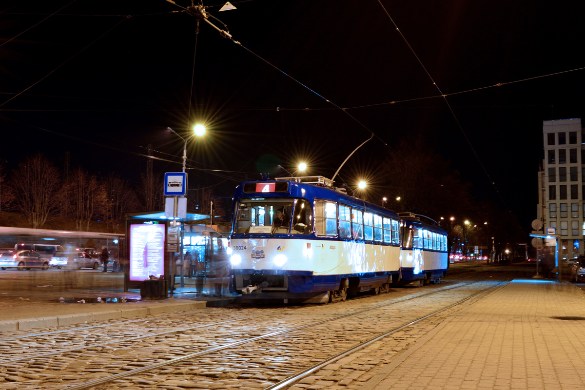 Рига, Tatra T3A № 30024