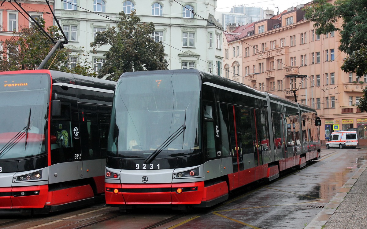 Прага, Škoda 15T3 ForCity Alfa Praha № 9231