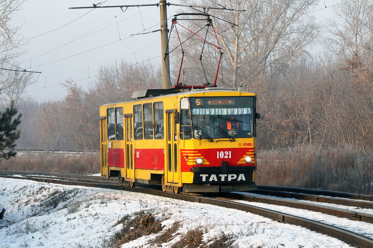Барнаул, Tatra T6B5SU № 1021 Барнаул, Tatra T6B5SU № 1021
