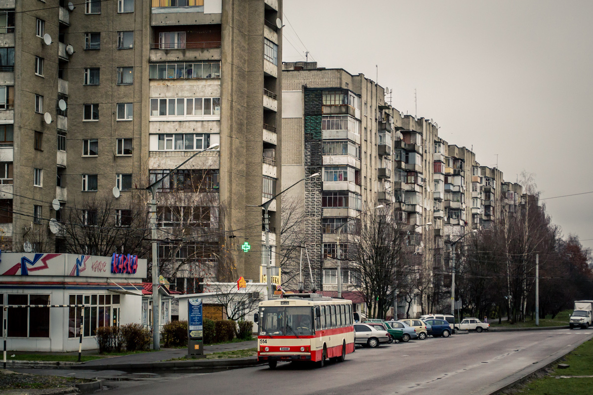 Львов, Škoda 14Tr02/6 № 514