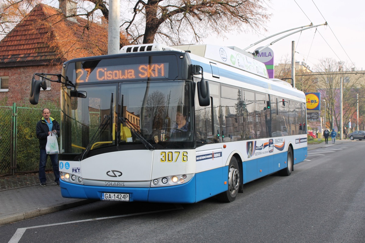 Гдыня, Solaris Trollino III 12 M № 3076