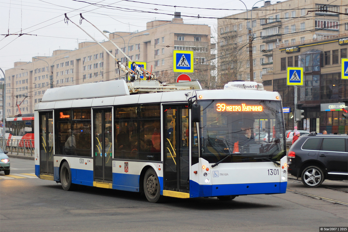 Санкт-Петербург, Тролза-5265.00 «Мегаполис» № 1301