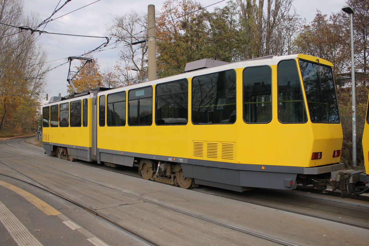 Берлин, Tatra KT4DM № 6122