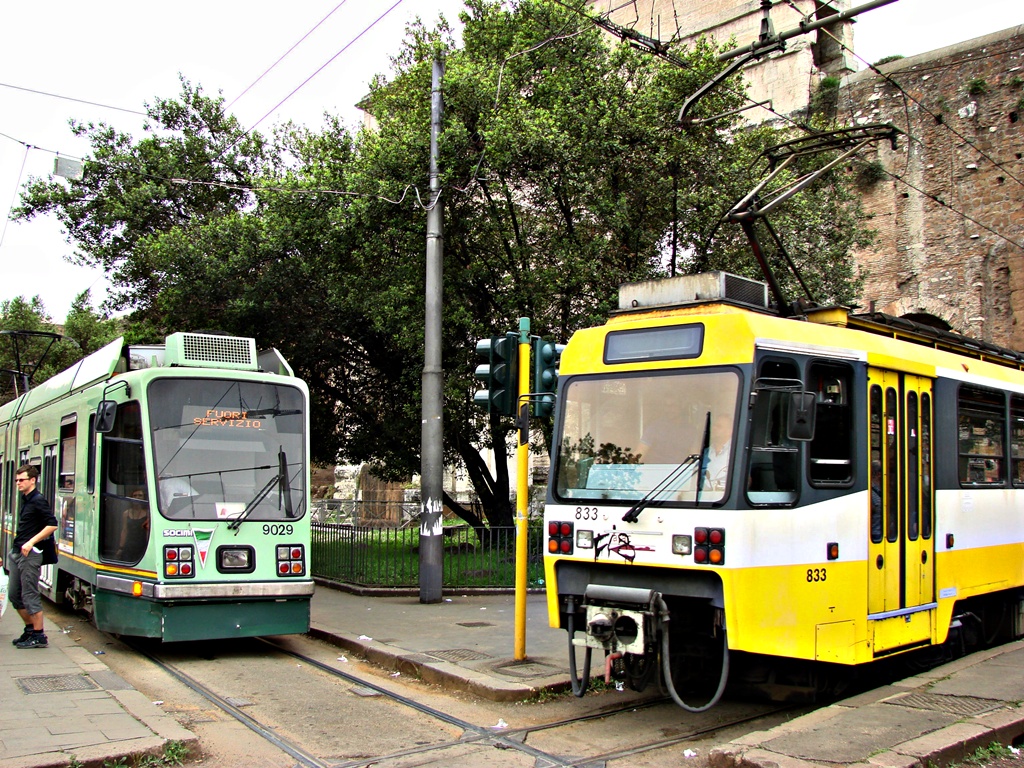 Róma, Socimi T8000 — 9029; Róma, Firema T66 series 830 — 833; Róma — Miscellaneous photos