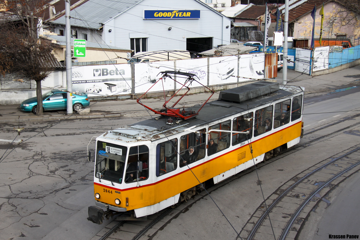 София, Tatra T6A2SF № 2044