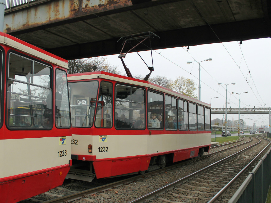 Гданьск, Konstal 105NaD № 1232