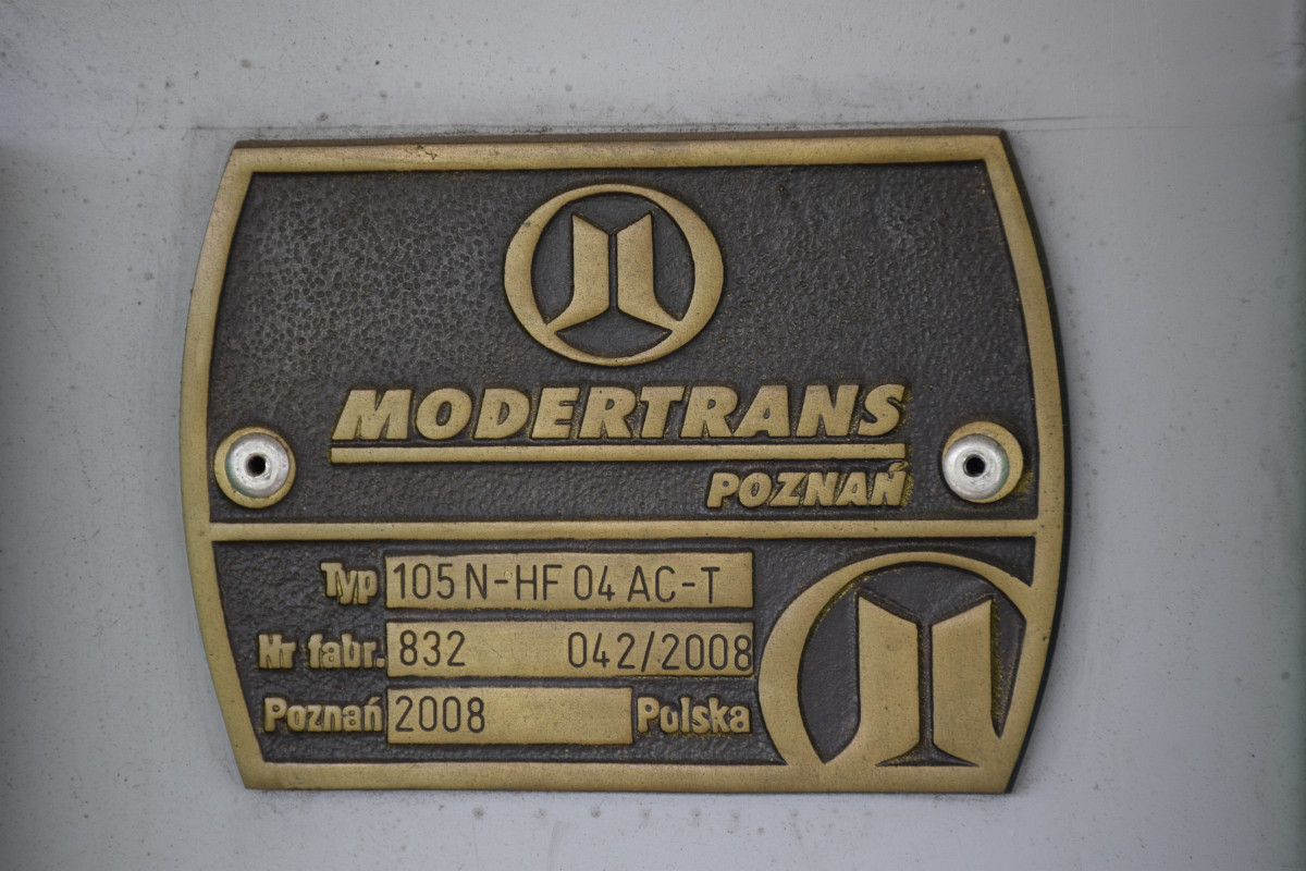 Познань, Konstal 105N-Alfa HF04 № 151