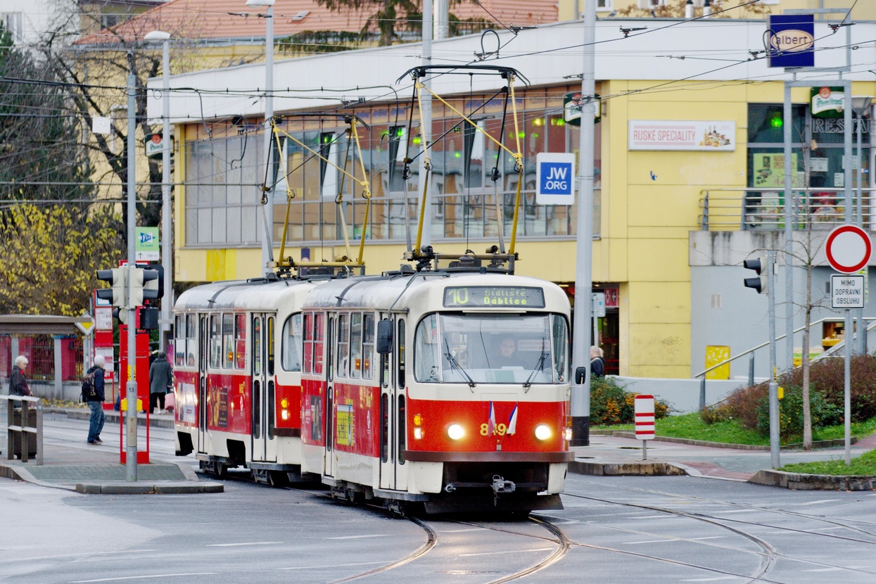 Прага, Tatra T3R.P № 8496