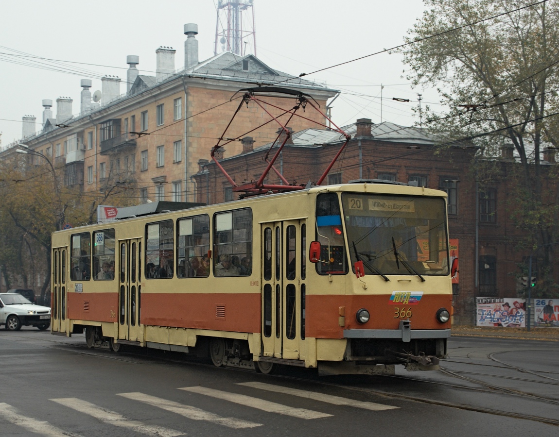 Екатеринбург, Tatra T6B5SU № 366