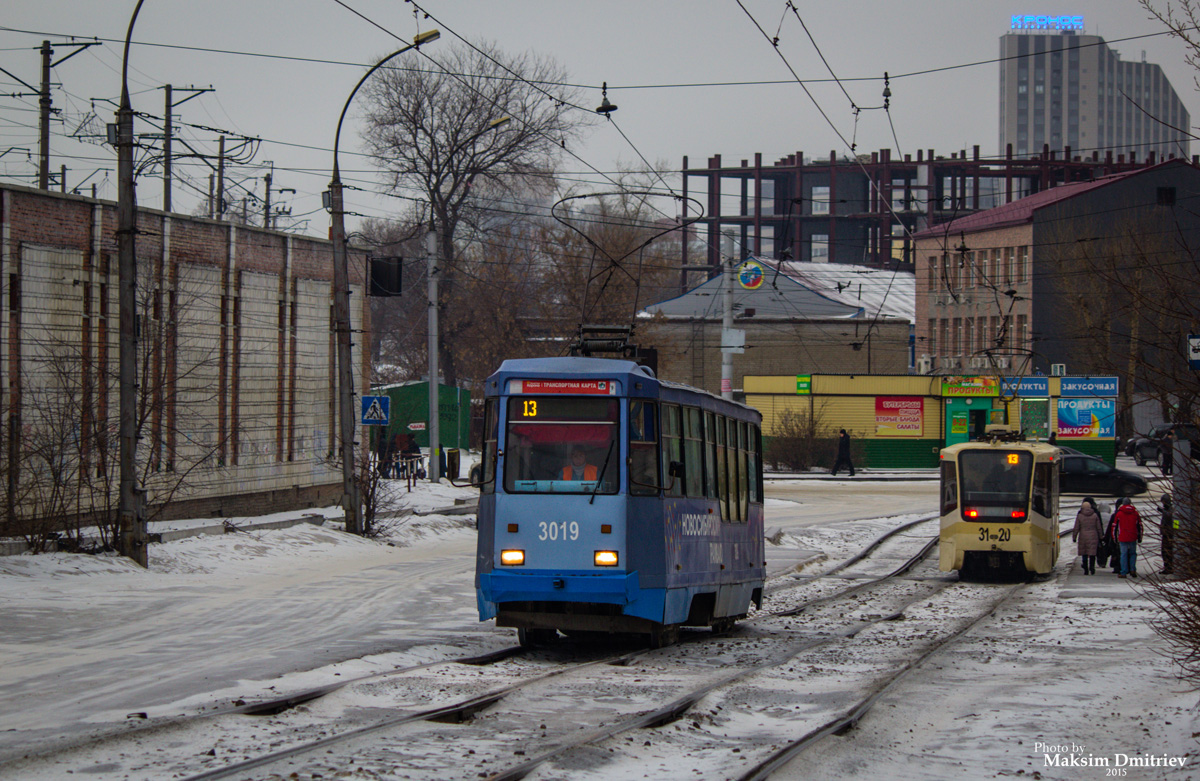 Новосибирск, 71-605 (КТМ-5М3) № 3019