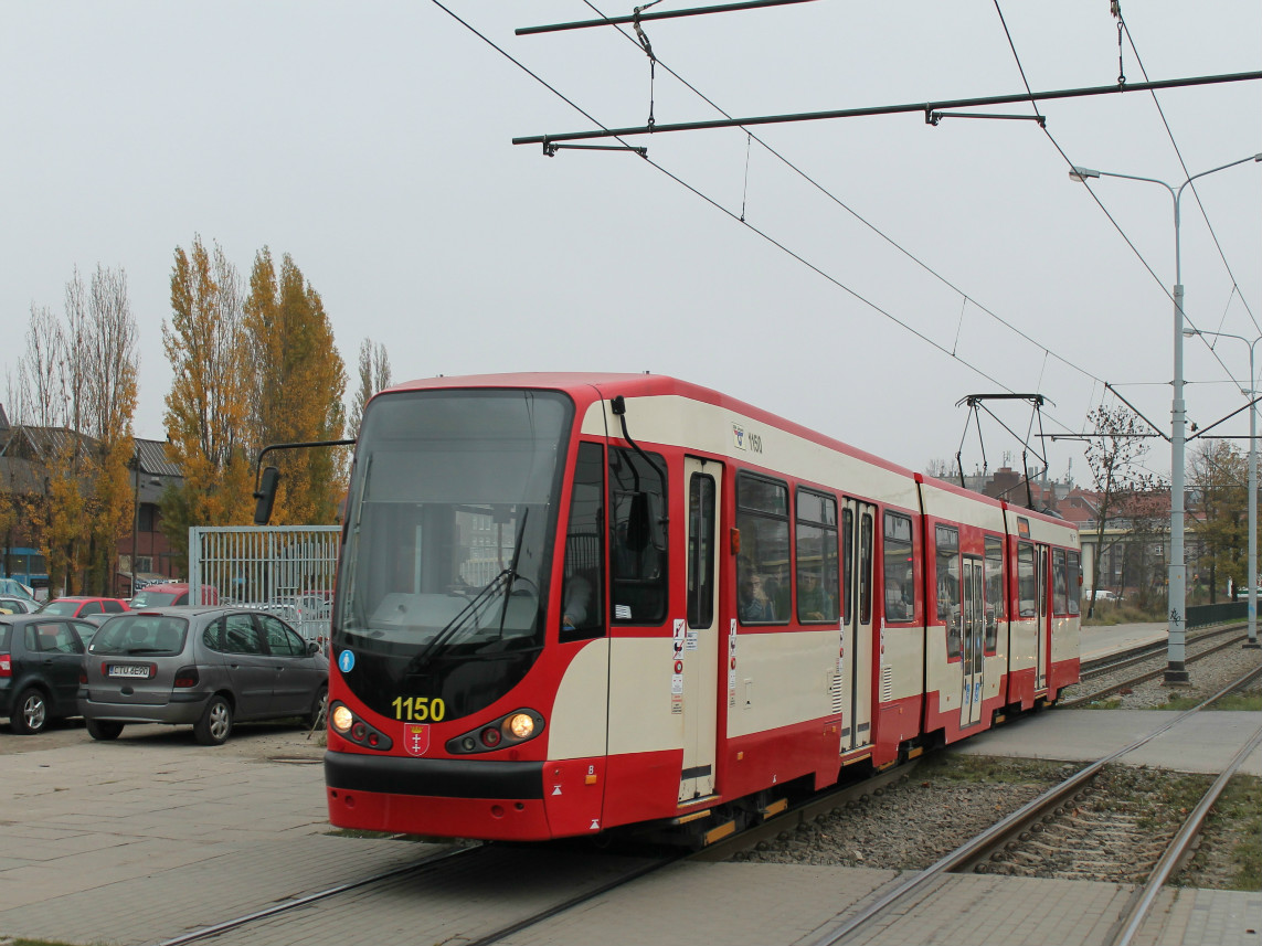 Гданьск, Duewag N8C-MF 01 № 1150