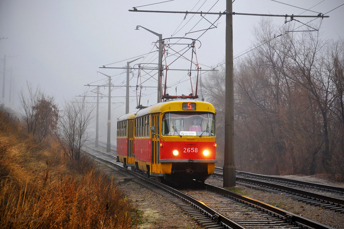 Volgograd, Tatra T3SU (2-door) № 2658; Volgograd, Tatra T3SU (2-door) № 2659