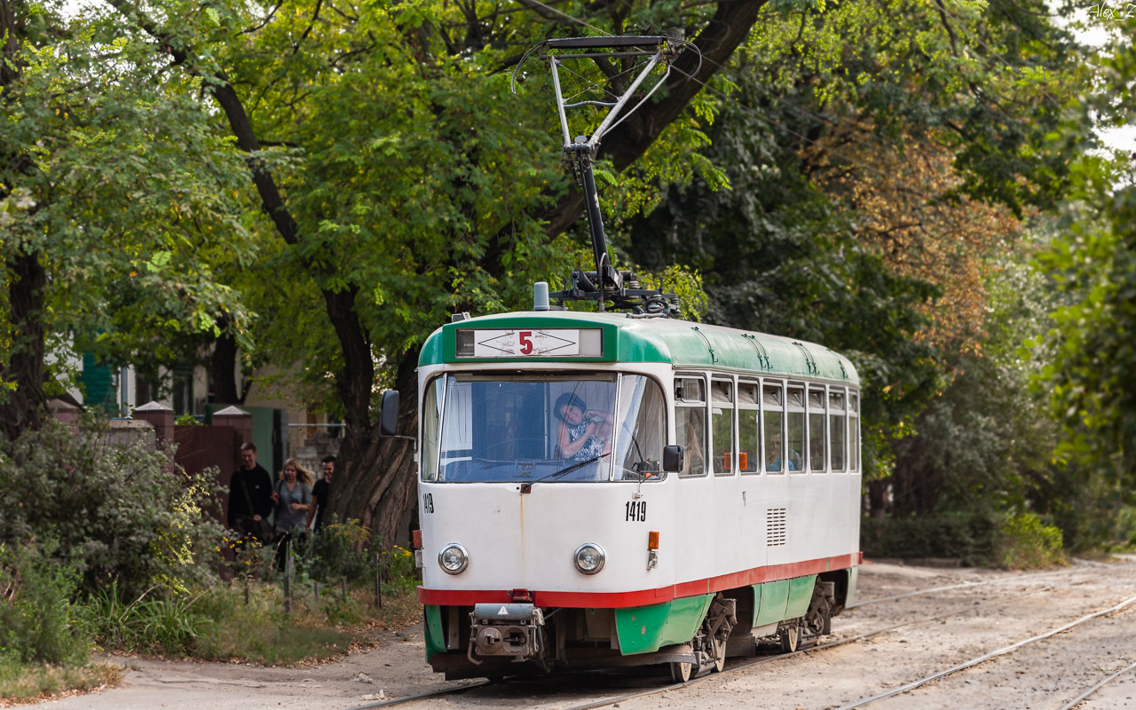 Днепр, Tatra T4DM № 1419