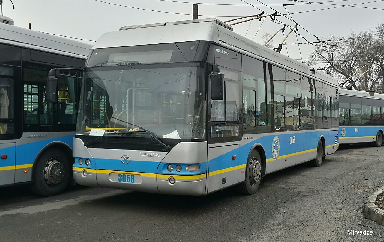 Алматы, YoungMan JNP6120GDZ (Neoplan Kazakhstan) № 3058