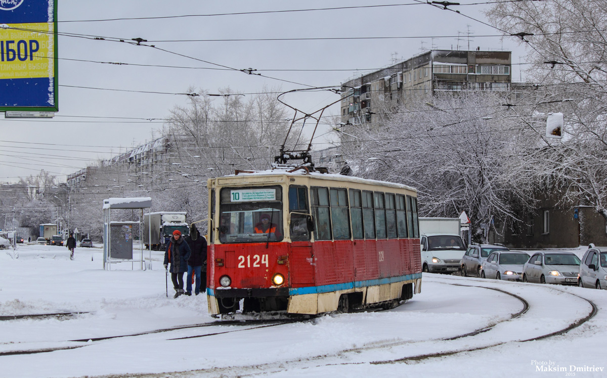 Новосибирск, 71-605 (КТМ-5М3) № 2124