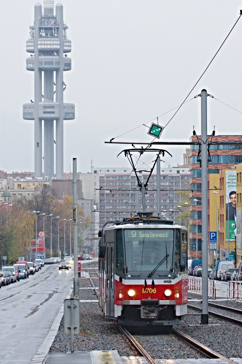 Прага, Tatra T6A5 № 8706