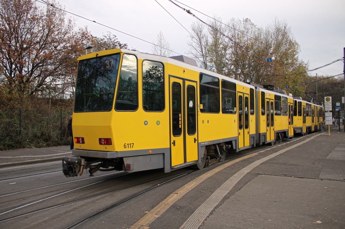 Берлин, Tatra KT4DM № 6117