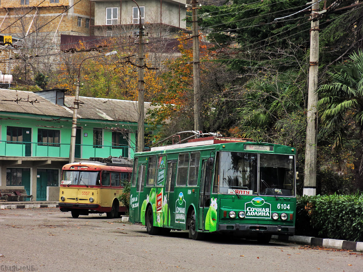 Krimin johdinauto, Škoda 14Tr89/6 # 6104