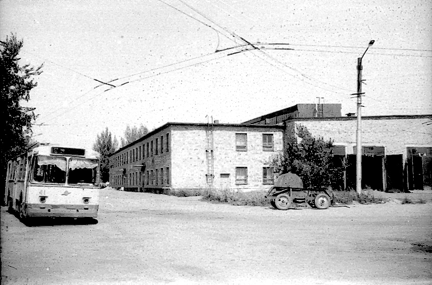 Karaganda, ZiU-682V Nr 41; Karaganda — Old photos (up to 2000 year); Karaganda — Trolleybus Depot Karaganda, ZiU-682V Nr 41; Karaganda — Old photos (up to 2000 year); Karaganda — Trolleybus Depot
