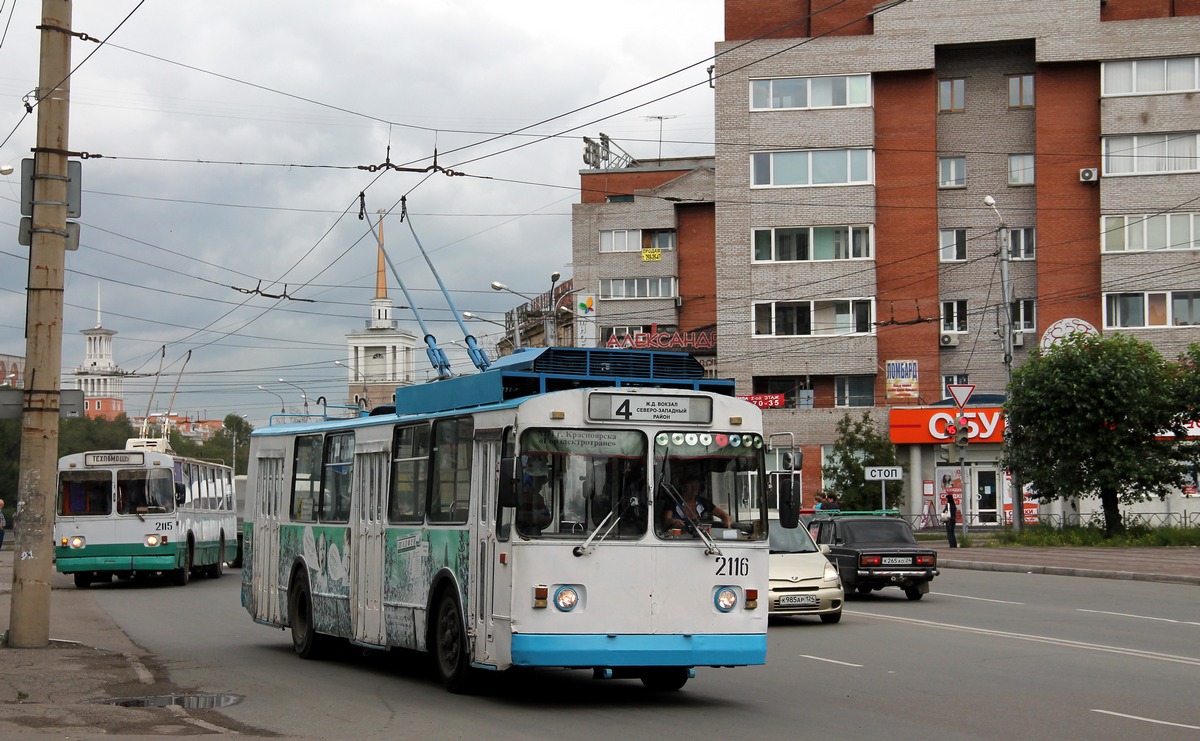 Красноярск, ЗиУ-682 КВР Красноярск № 2116