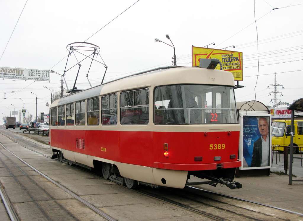 Киев, Tatra T3SUCS № 5389