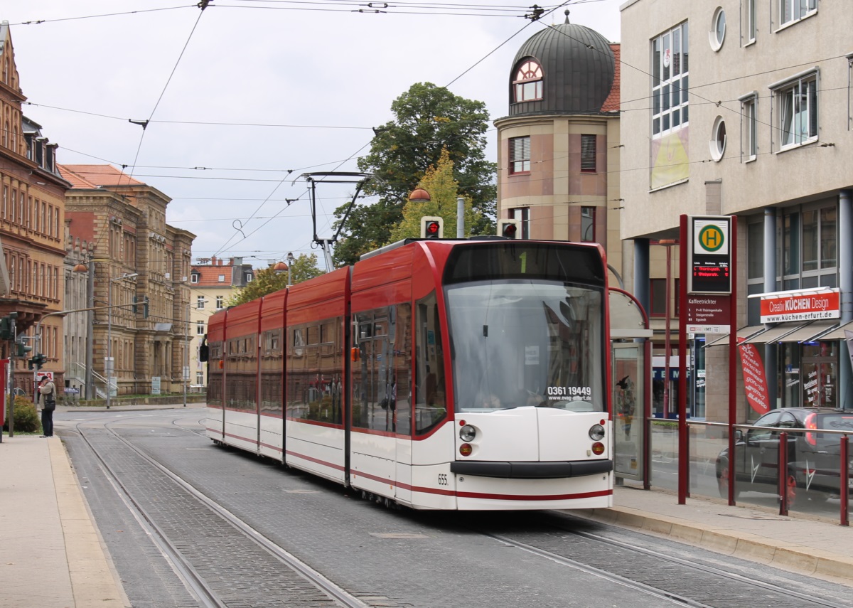 Erfurt, Siemens Combino Advanced № 655