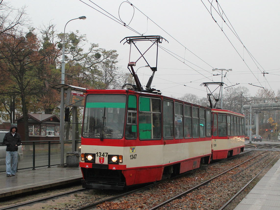 Гданьск, Konstal 105Na № 1347